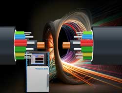 Enhancing an optical fibre’s properties