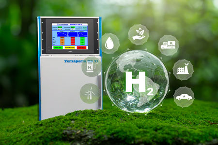 Hydrogen Vapour permeability teting