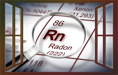 Radon vapour permeability measurements